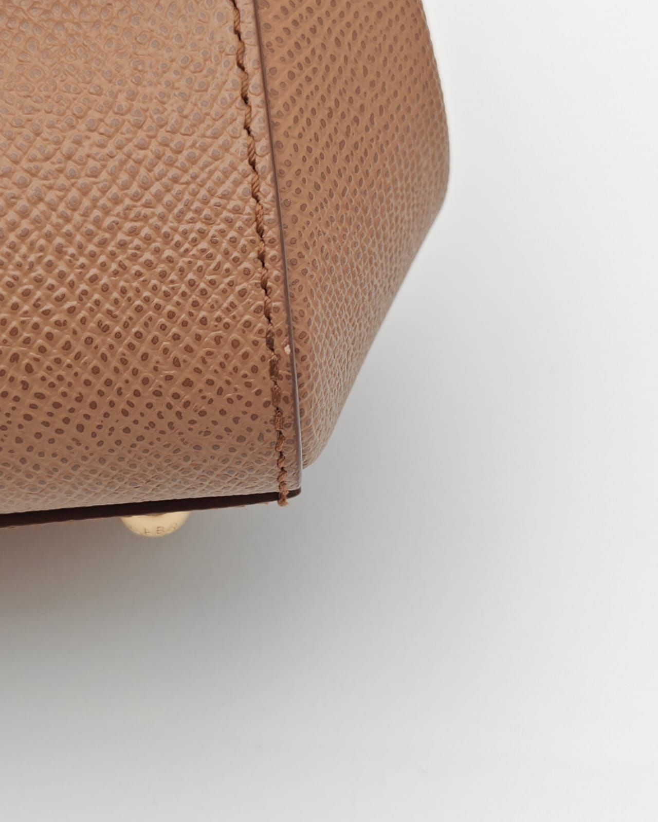 DOLCE & GABBANA SICILY MEDIUM BAG – BROWN DAUPHINE LEATHER