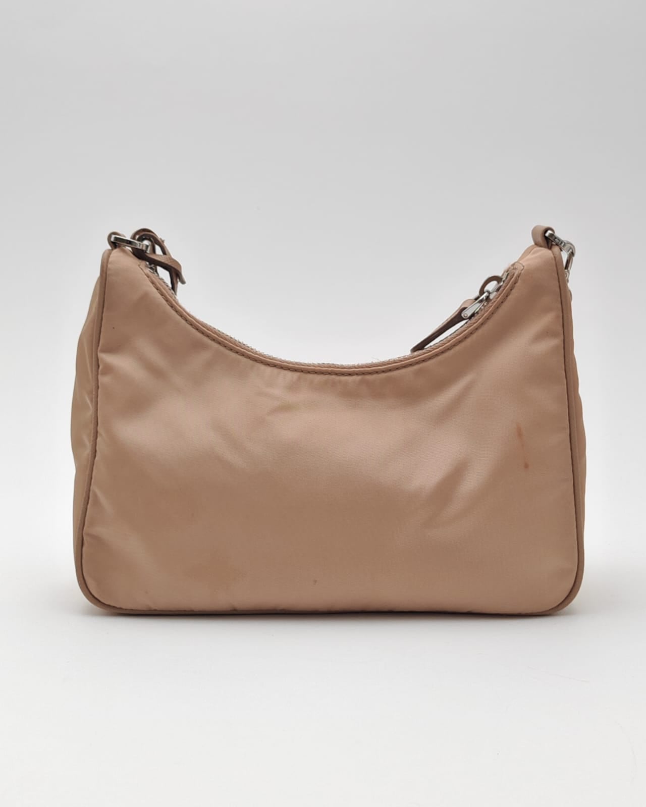 PRADA RE-EDITION 2005 NYLON BAG – CAMMEO BEIGE