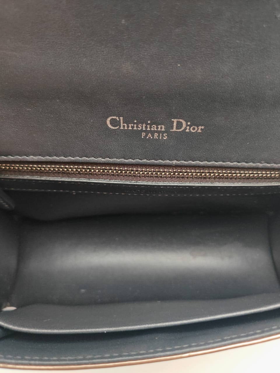 CHRISTIAN DIOR SMALL DIORAMA BAG – METALLIC BRONZE CALFSKIN