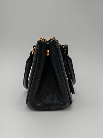 Prada Saffiano Lux Galleria Tote (Small Size)
