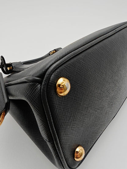 Prada Saffiano Lux Galleria Tote (Small Size)