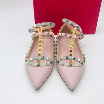 VALENTINO GARAVINI Rockstud Cage Flats