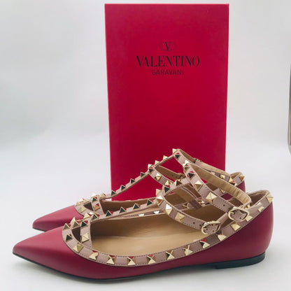 VALENTINO GARAVINI Rockstud Cage Flats